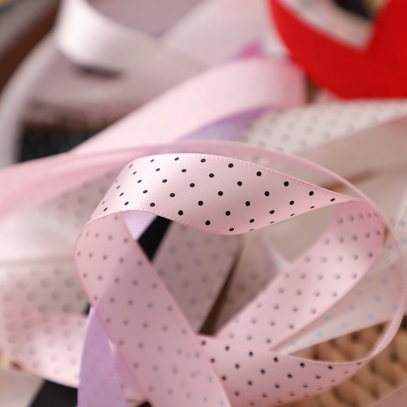 Polka Dot Silk Ribbon Flat Sho - Lace Replacement Flat recension och pris