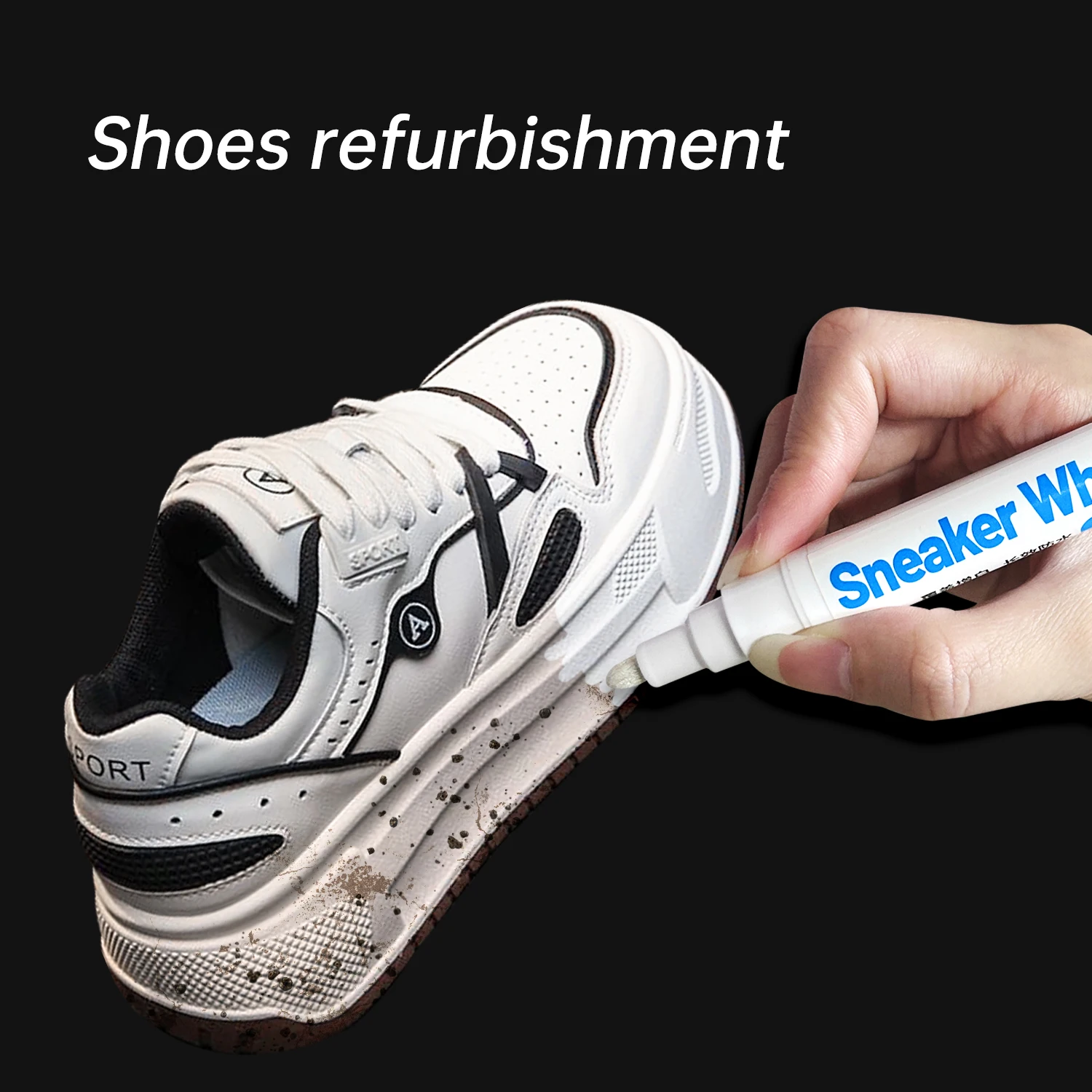 Shoes Stains Removal Waterproo - Sneaker Care Cleaning Kit recension och pris
