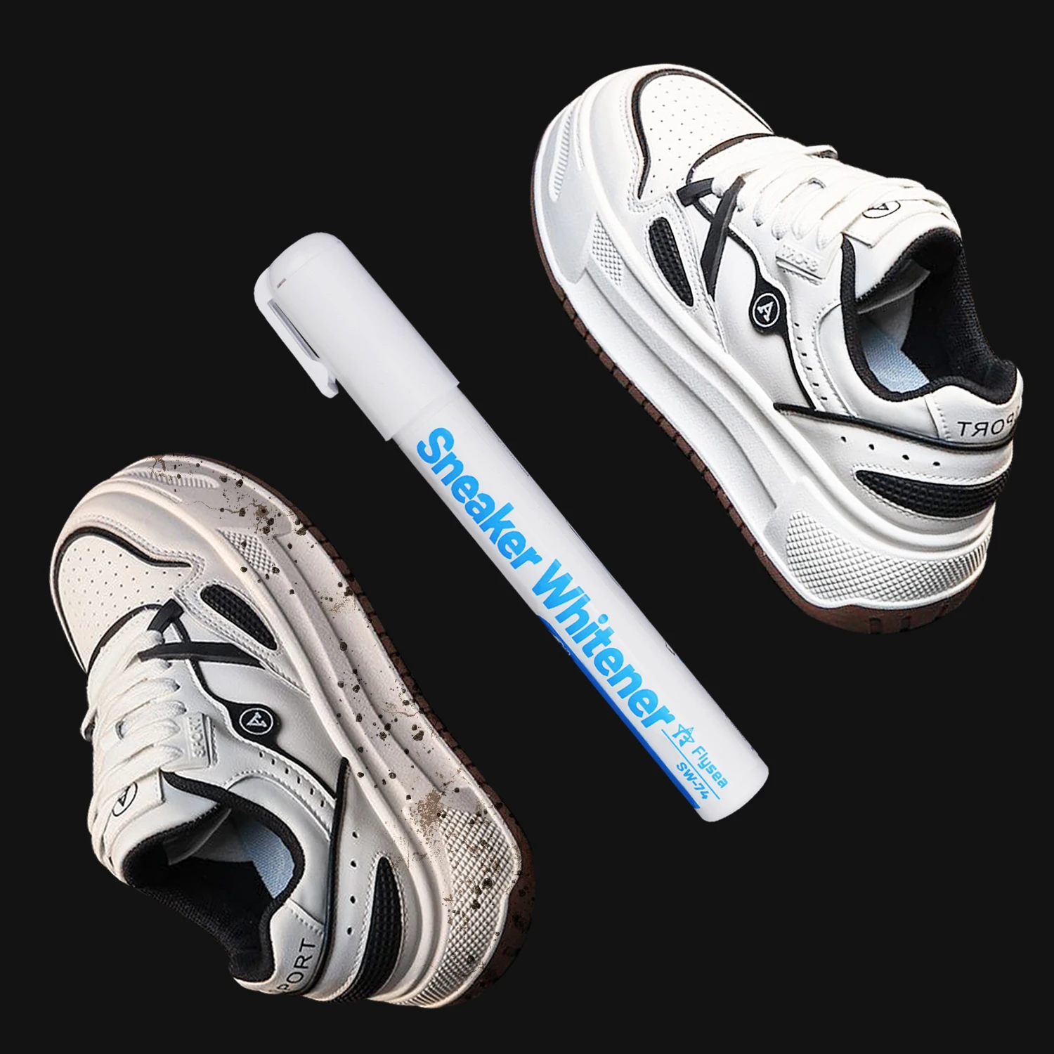 Shoes Stains Removal Waterproo - Sneaker Care Cleaning Kit recension och pris