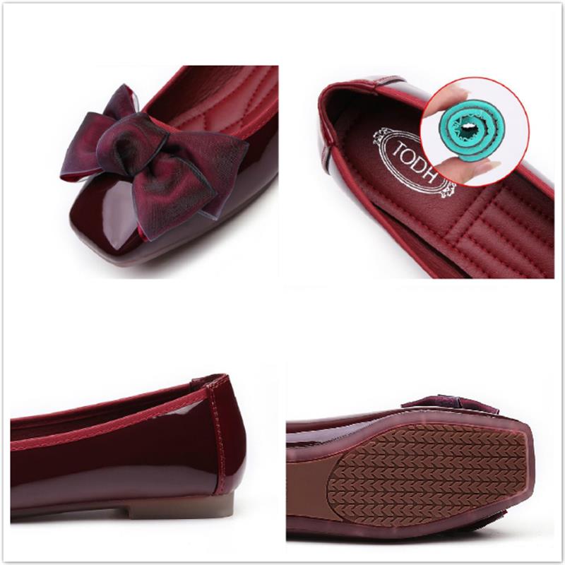 2022 New Women's Shoes Ballet  - Patent Leather Shine recension och pris