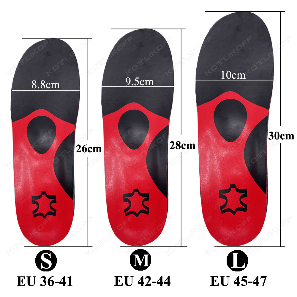 PU Leather Orthopedic Insole O - The Sneaker Care recension och pris