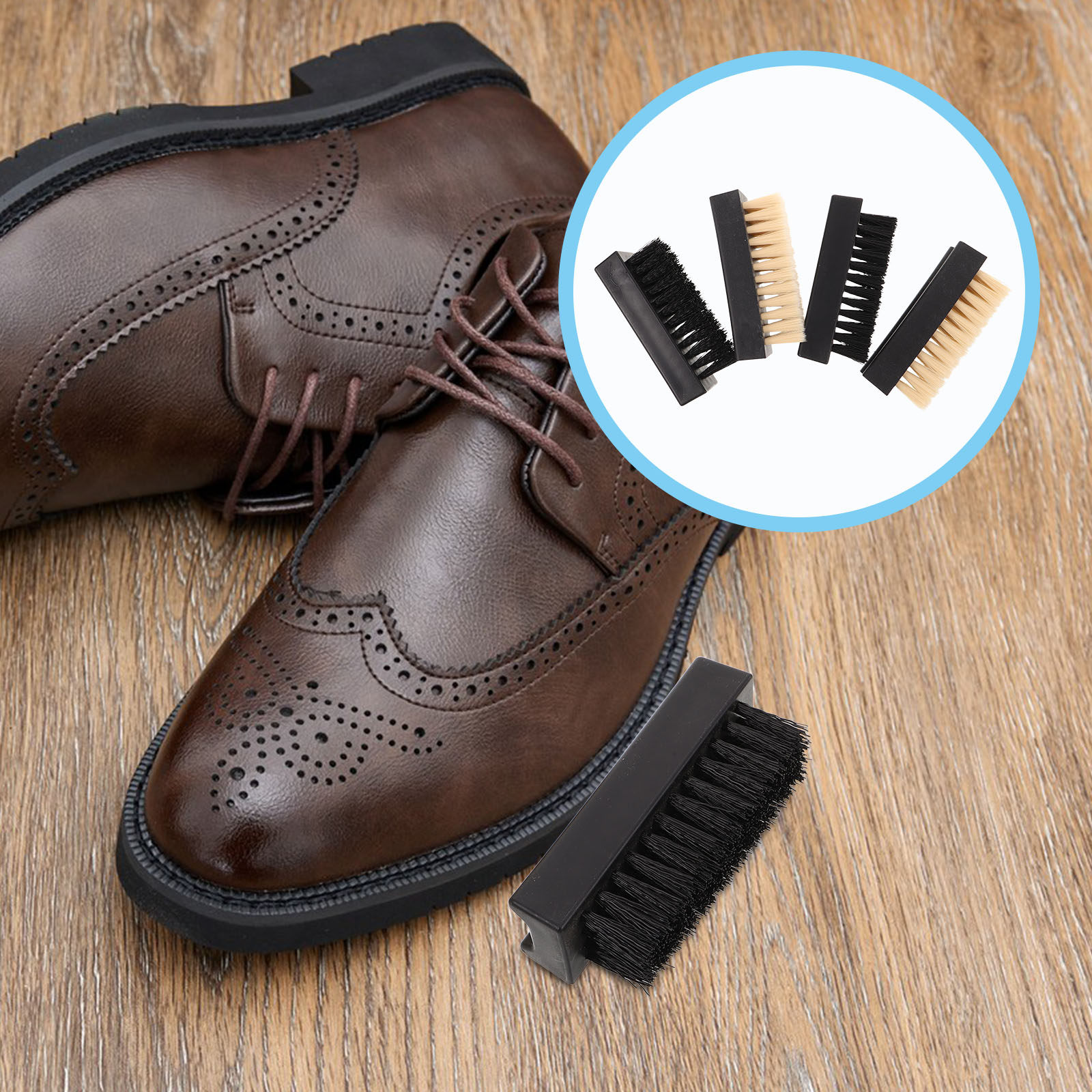 4Pcs Shoe Brush Cleaner Set Mu - Sneaker Care Suede recension och pris