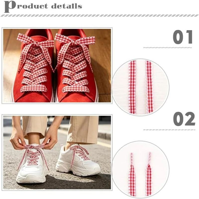 1 Pair NEW  Footwear Replaceme - Lace Replacement Flat recension och pris