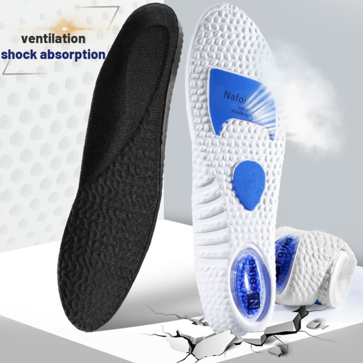 1Pair Upgrade Sports Shock Abs - The Sneaker Care recension och pris