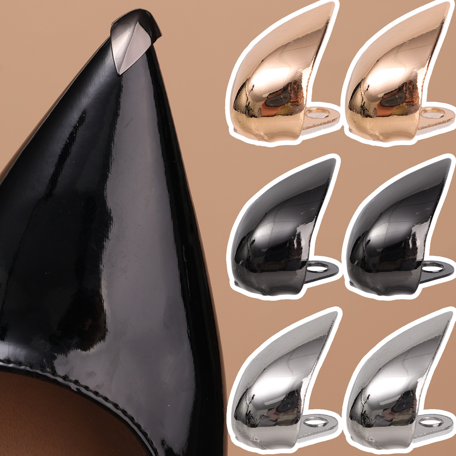 Women High Heel Metal Toe Cap  - Sneaker Care Tips recension och pris