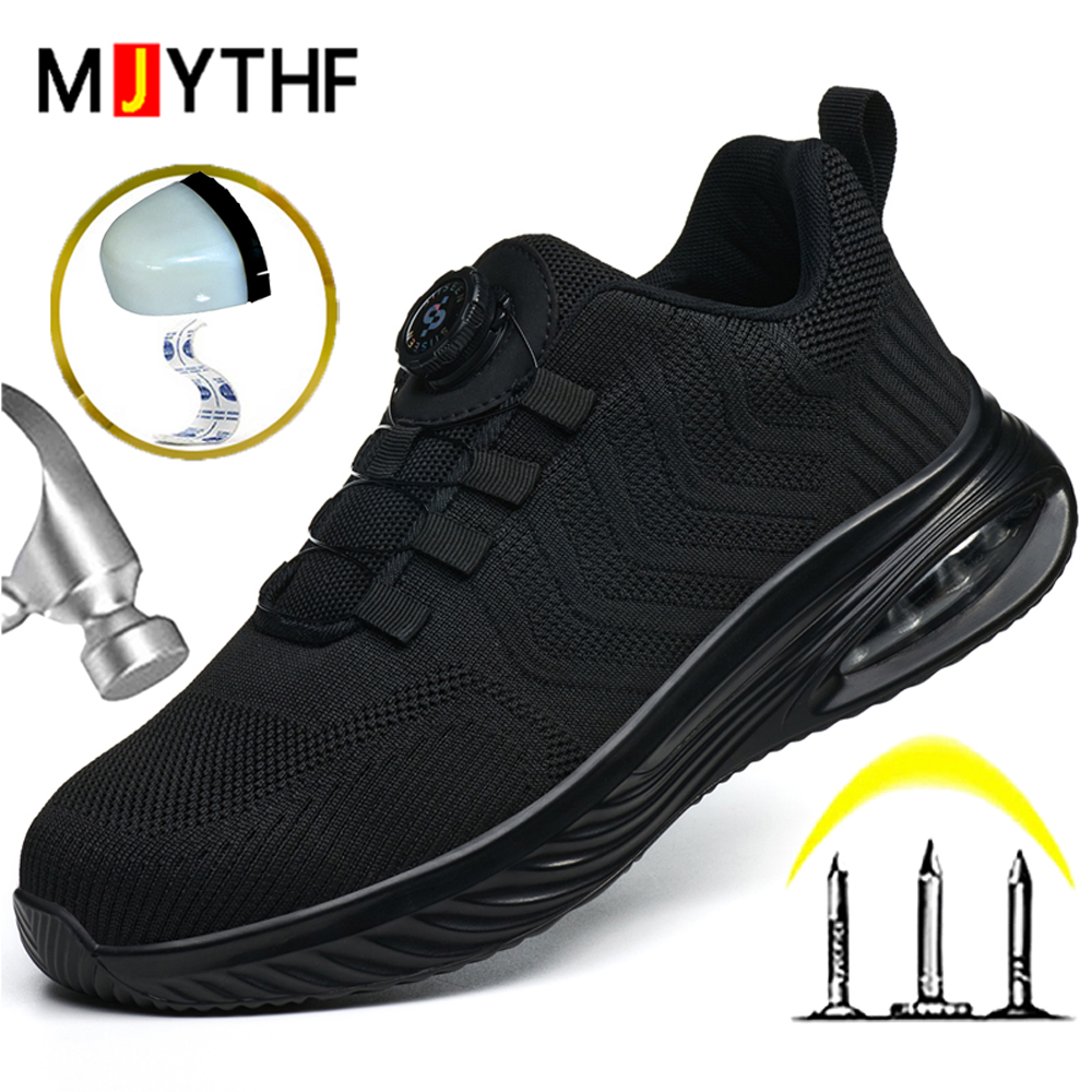 Rotating Button Safety Shoes M - Sneakers Care recension och pris