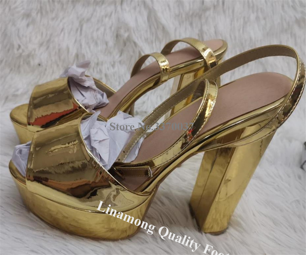 Linamong Patent Leather Chunky - Patent Leather Shine recension och pris