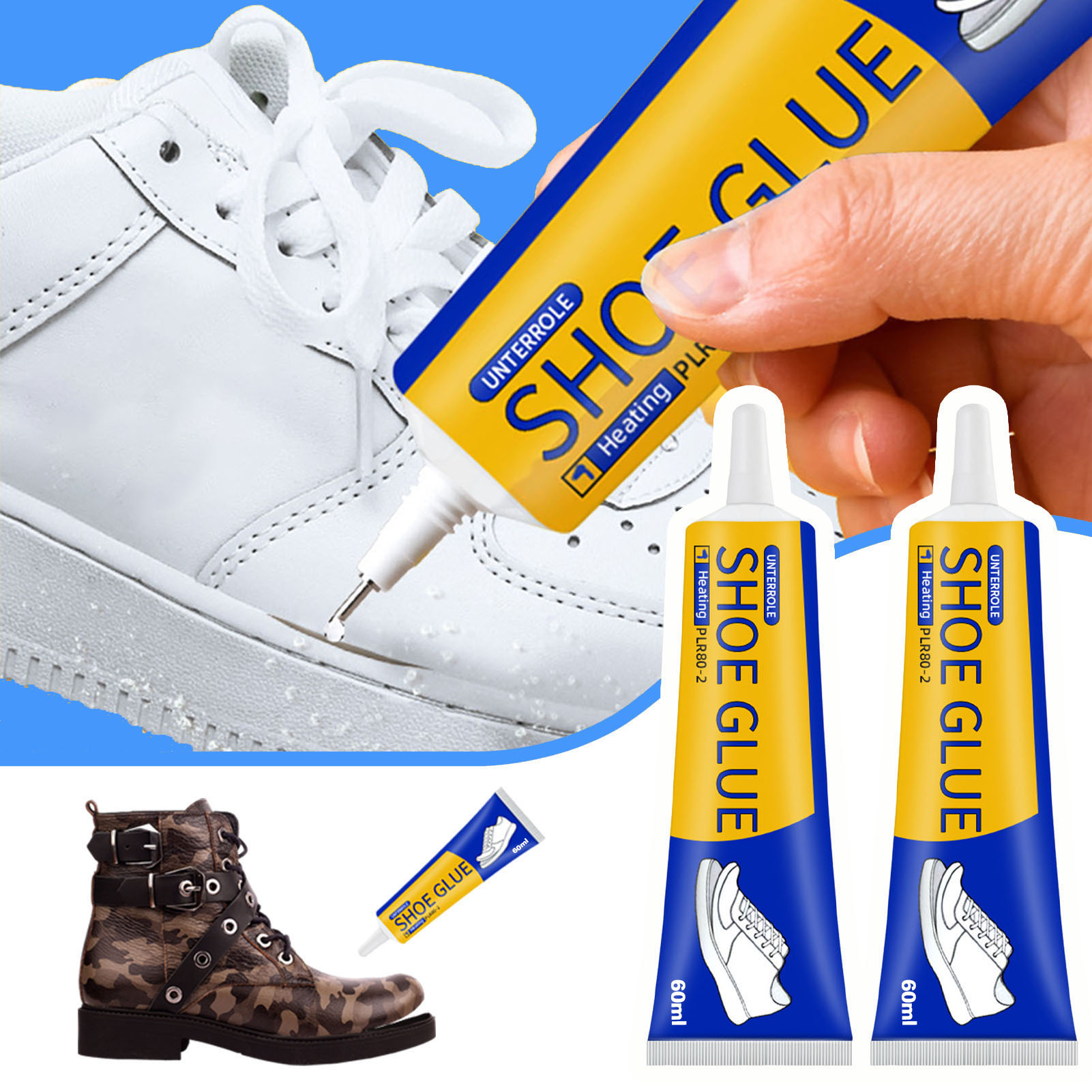 1/2/3pcs 60ml Strong Shoe Adhe - Sneakers Care recension och pris