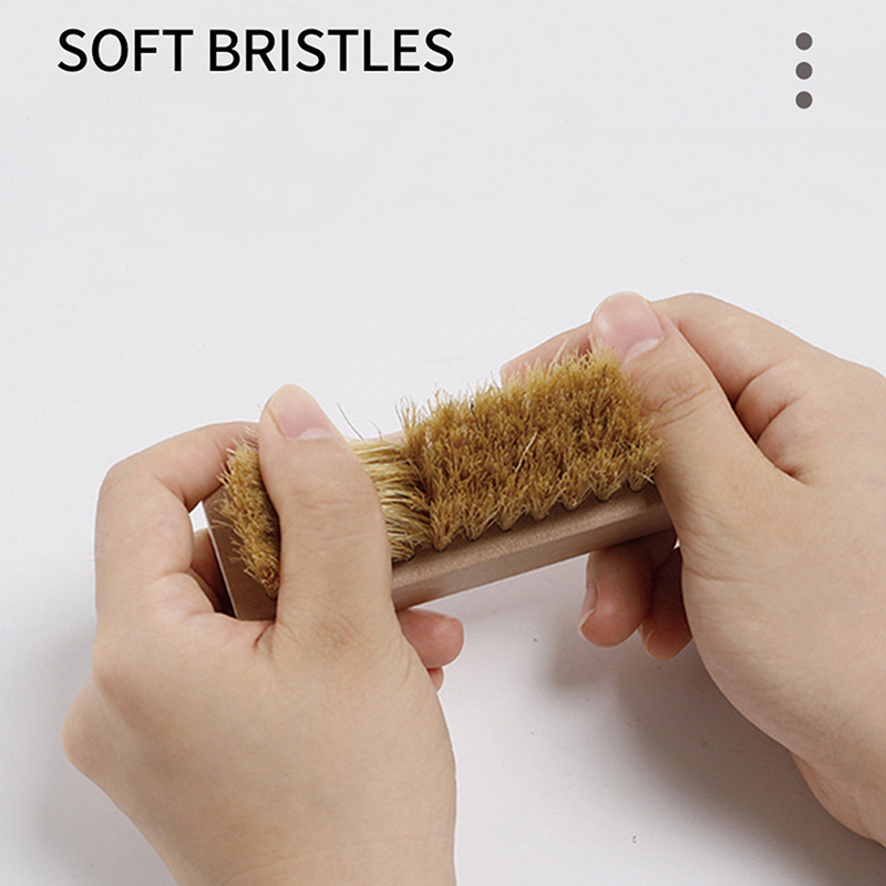 Useful Wood Handle Shoe Brush  - Sneaker Care Cleaning Kit recension och pris