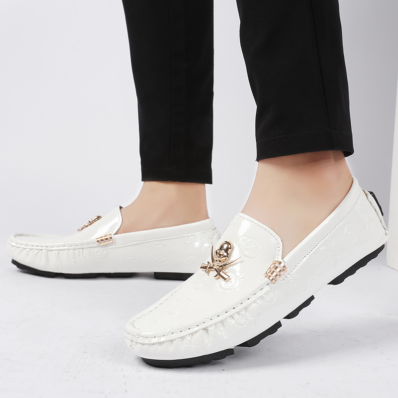 Men Quality Shoes Shine Skull  - Patent Leather Shine recension och pris