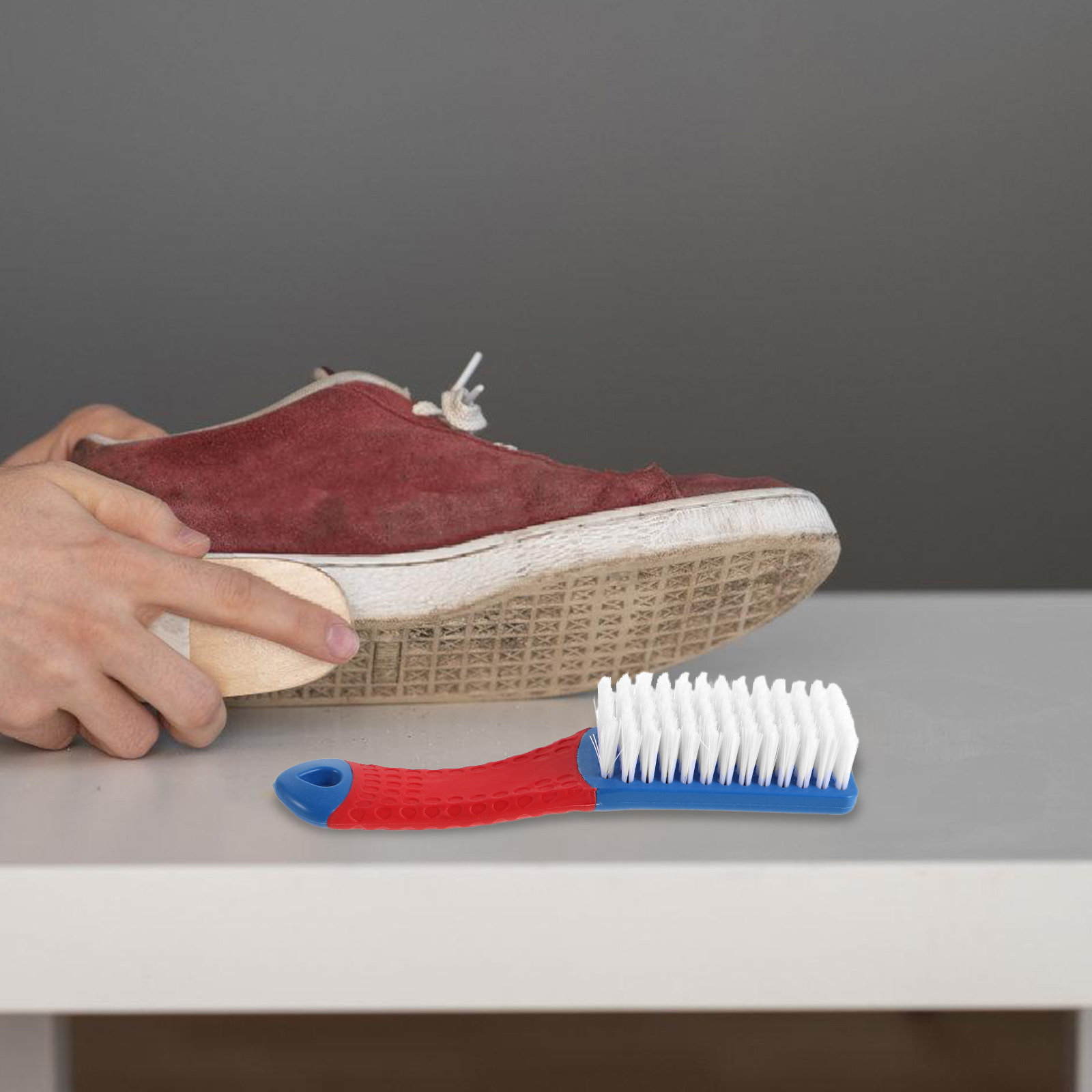 2Pcs Shoes Brush Hard Bristle  - Sneaker Care Laundry recension och pris