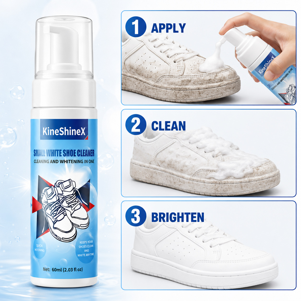 Gihen Shoe Cleaner Kits Water- - Sneaker Care Cleaning Kit recension och pris